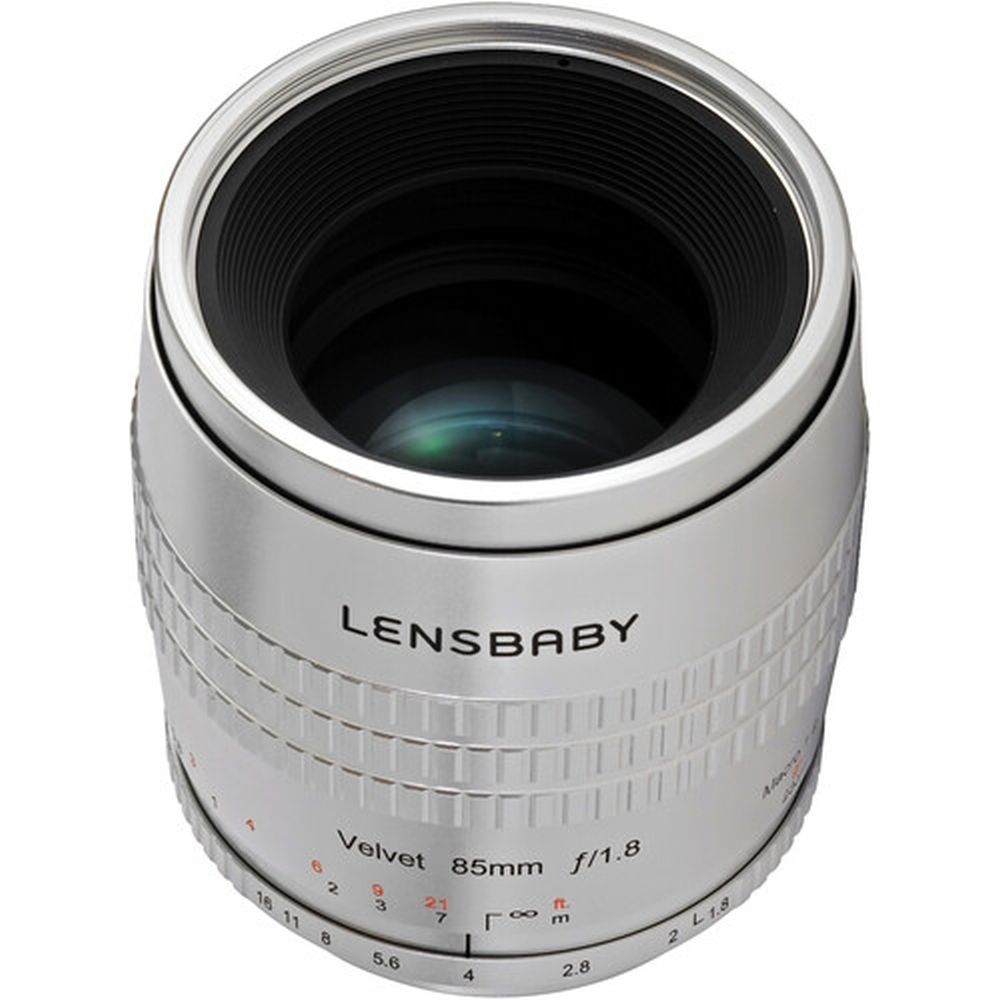 Lensbaby Velvet 85 Canon RF (Silver)