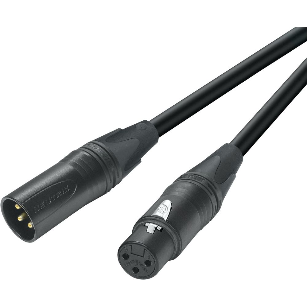Canare EC05-B Audio Cable XLR-3P Female to XLR-3P Male 5m, black