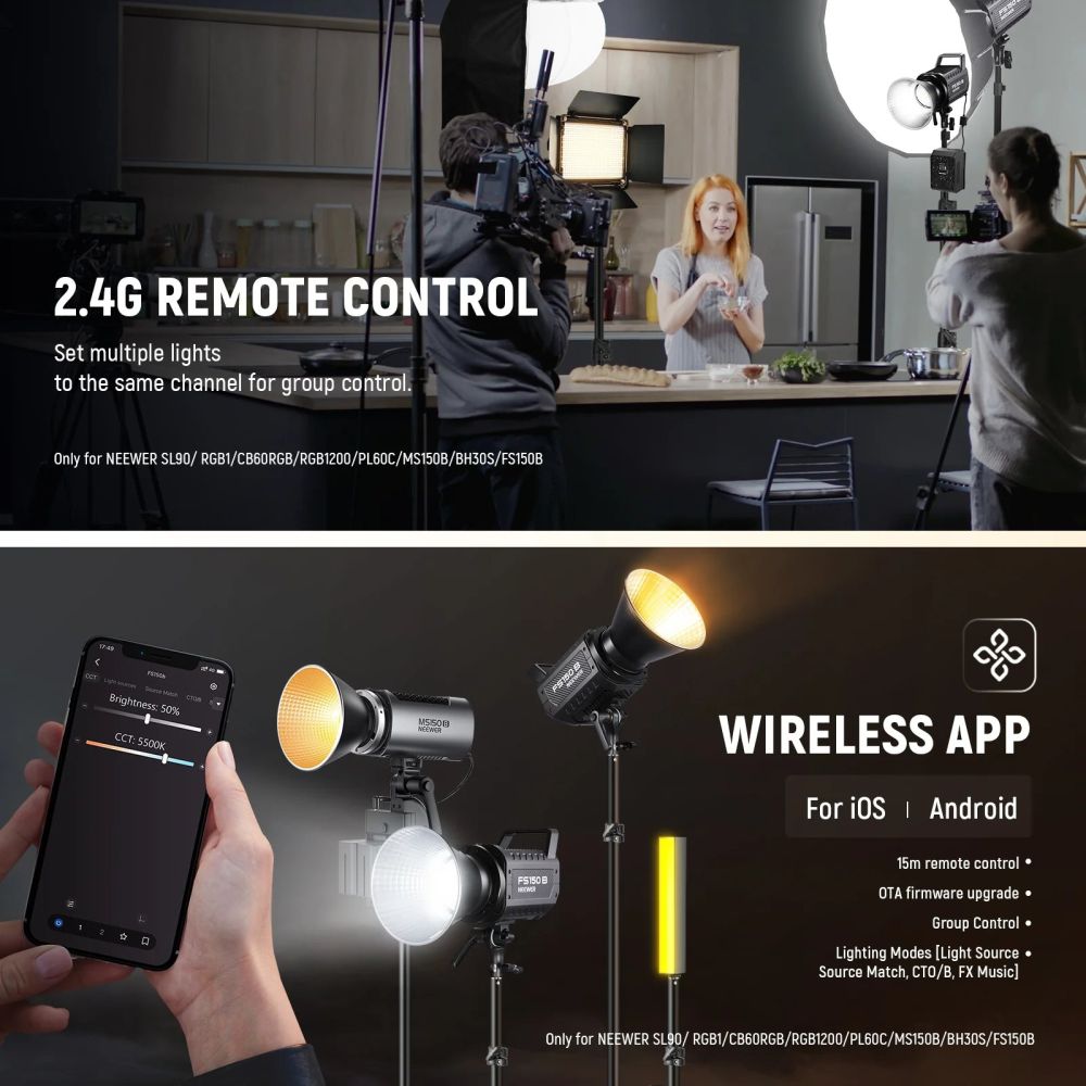 Neewer FS150B Bi-Color LED light