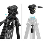 SmallRig 5442 FSD14 FreeSpeed Treppiede in lega di alluminio per impieghi gravosi