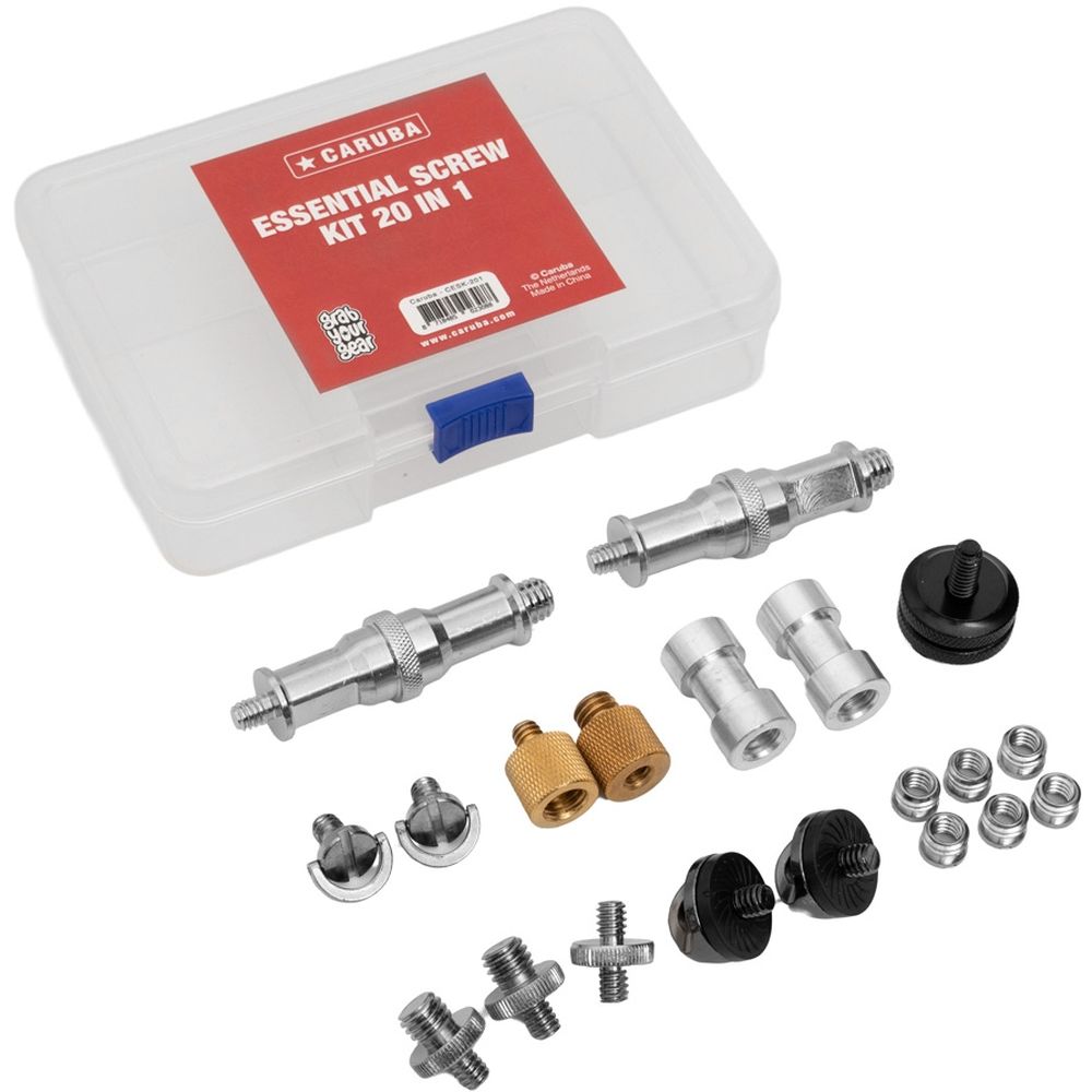 Kit di viti essenziali Caruba 20 in 1