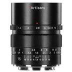 7artisans 75mm f/1.4 Canon RF - Black