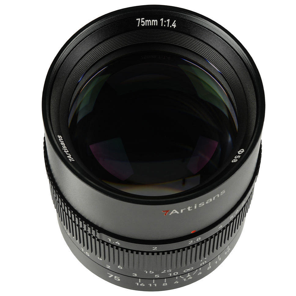 7artisans 75mm f/1.4 Canon RF - Black