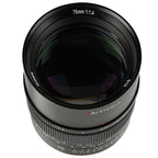 7artisans 75mm f/1.4 Canon RF - Black
