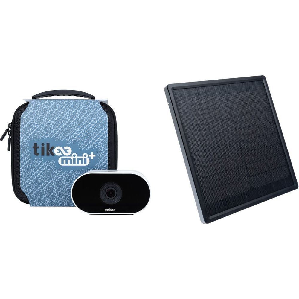 Enlaps Tikee mini+ (con custodia morbida) + pannello solare esterno