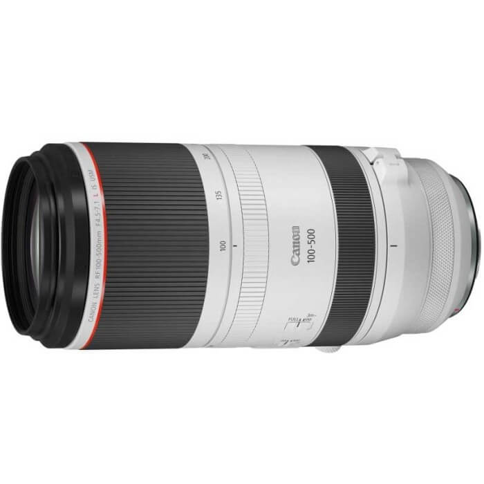 Canon RF 100-500mm f/4.5-7.1L IS USM + Estensione RF 1.4x