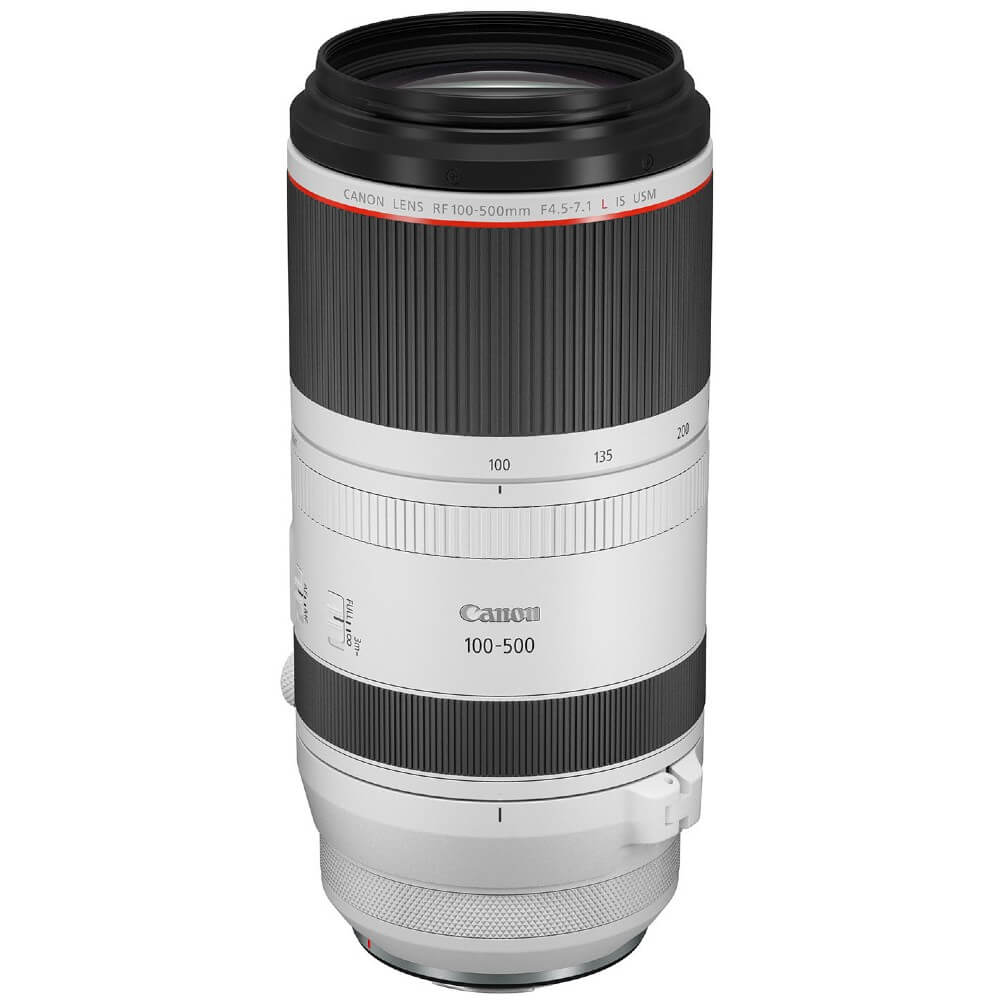 Canon RF 100-500mm f/4.5-7.1L IS USM + Estensione RF 1.4x
