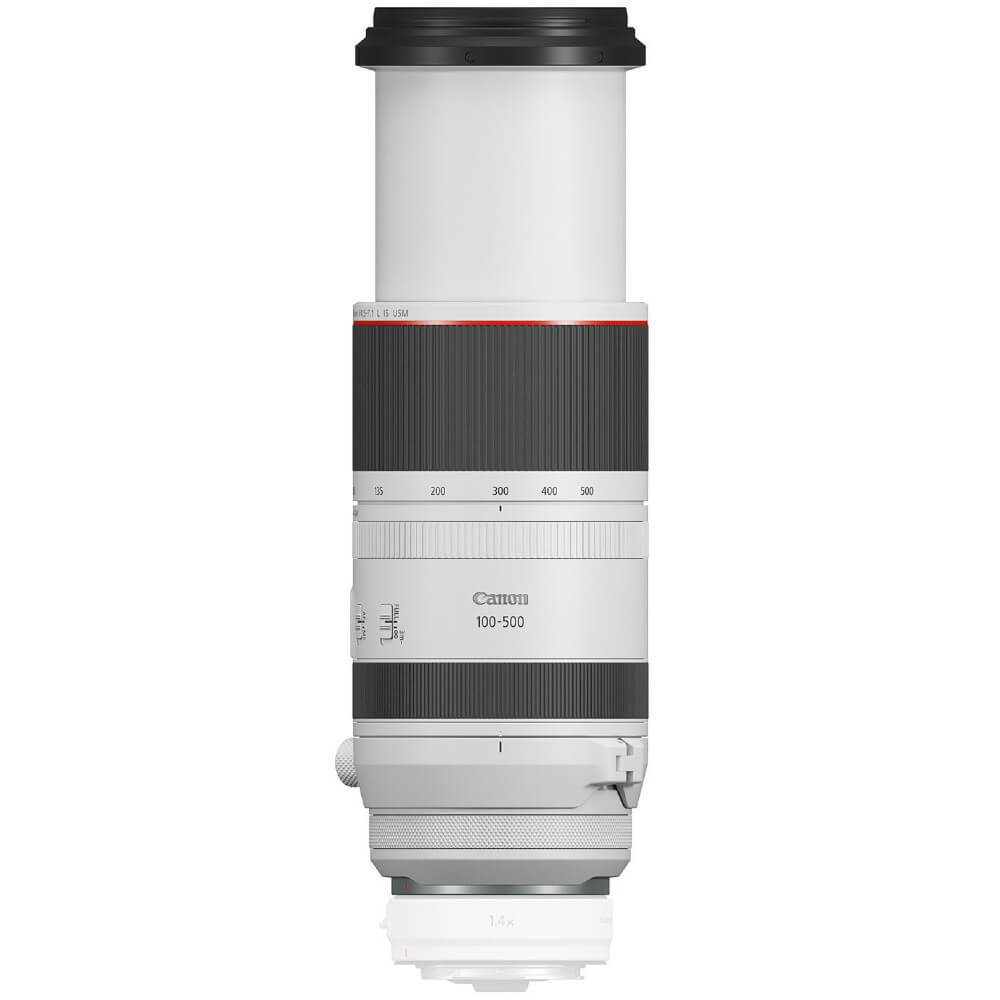 Canon RF 100-500mm f/4.5-7.1L IS USM + Estensione RF 1.4x