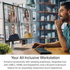 Alogic Clarity Max Pro 32" monitor (UHD 4K)