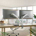 Braccio porta monitor Alogic Glide da 32", doppio