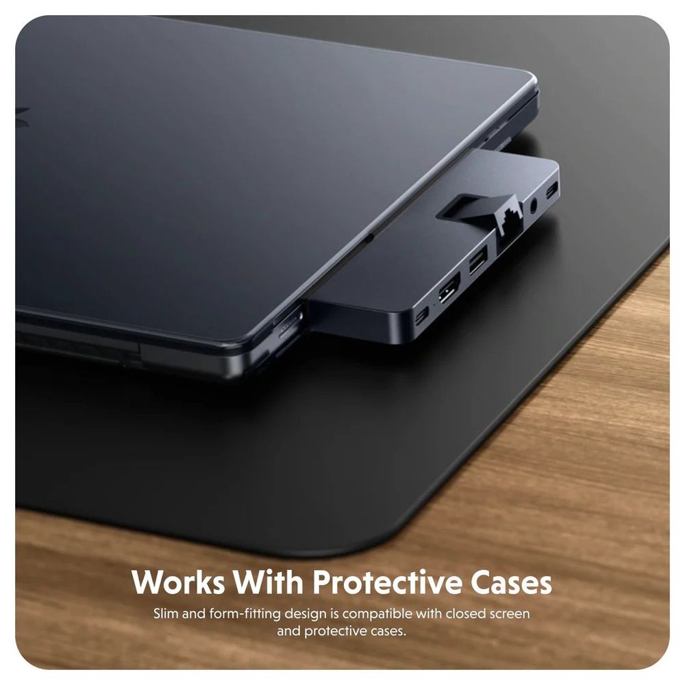 Hub Hyper USB-C HyperDrive Duo Pro 7 in 2 - blu