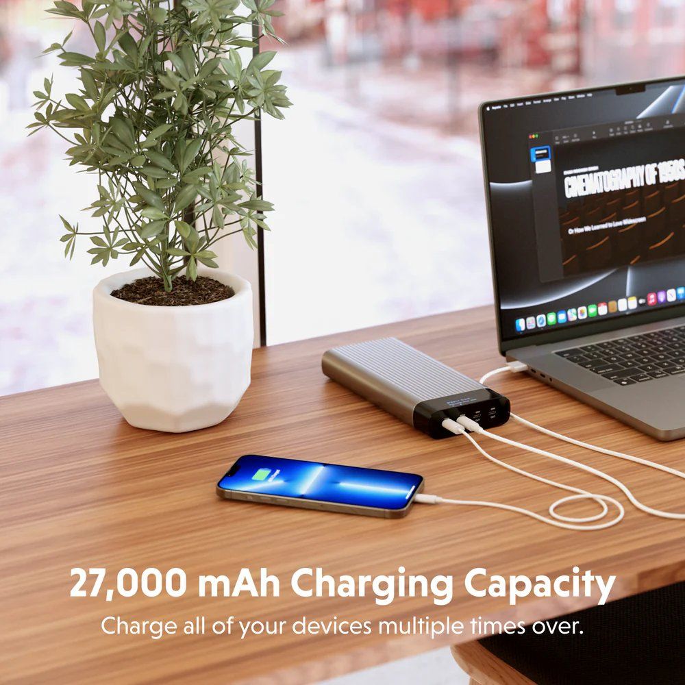 Hyper HyperJuice 4-port powerbank (27.000 mAh/245W)