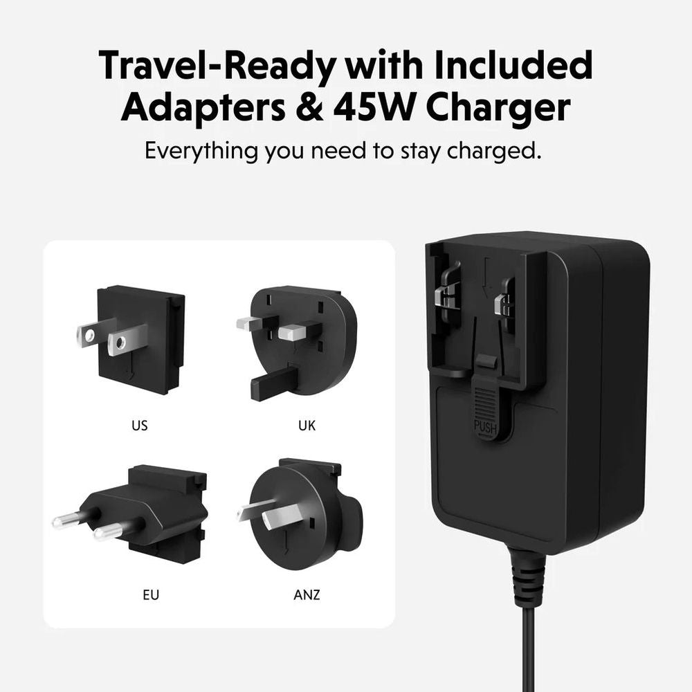Hyper HyperJuice Qi2 4-in-1 magnetic charging stand