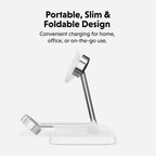 Hyper HyperJuice Qi2 4-in-1 magnetic charging stand