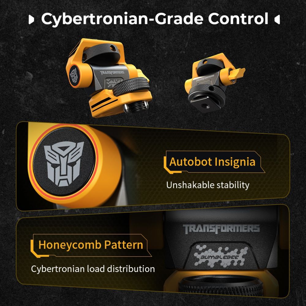Supporto per monitor regolabile SmallRig 5520 compatibile con viti ARRI 3/8''-16 "BumbleBee Edition"