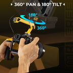 Supporto per monitor regolabile SmallRig 5520 compatibile con viti ARRI 3/8''-16 "BumbleBee Edition"