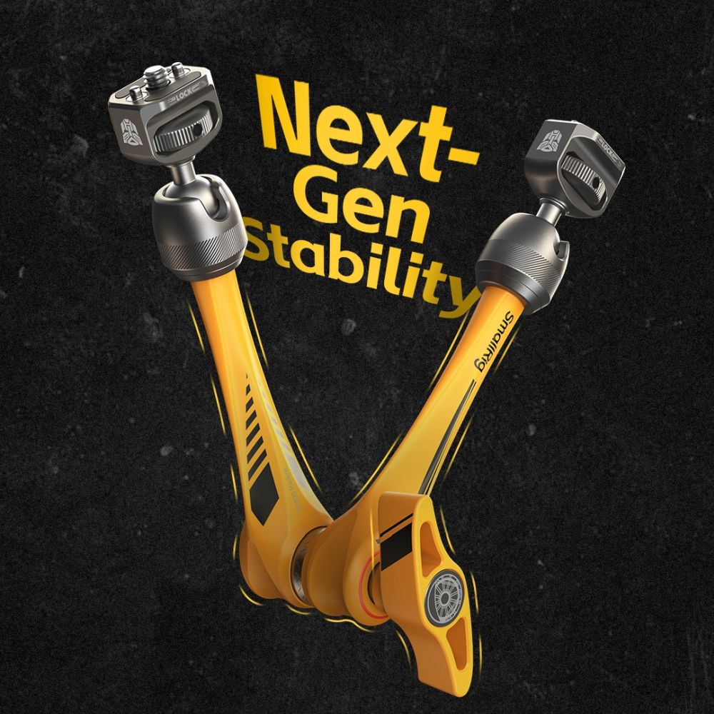 Supporto per braccio a rosetta SmallRig 5521 (11") "BumbleBee Edition"