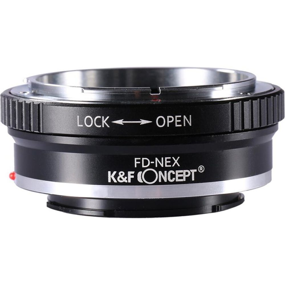Adattatore per obiettivo K&F Canon FD - Sony E-Attacco