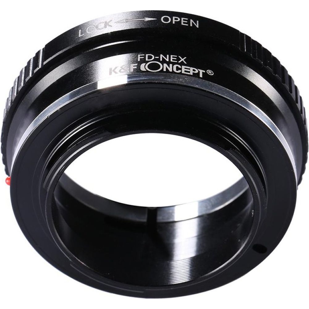 Adattatore per obiettivo K&F Canon FD - Sony E-Attacco