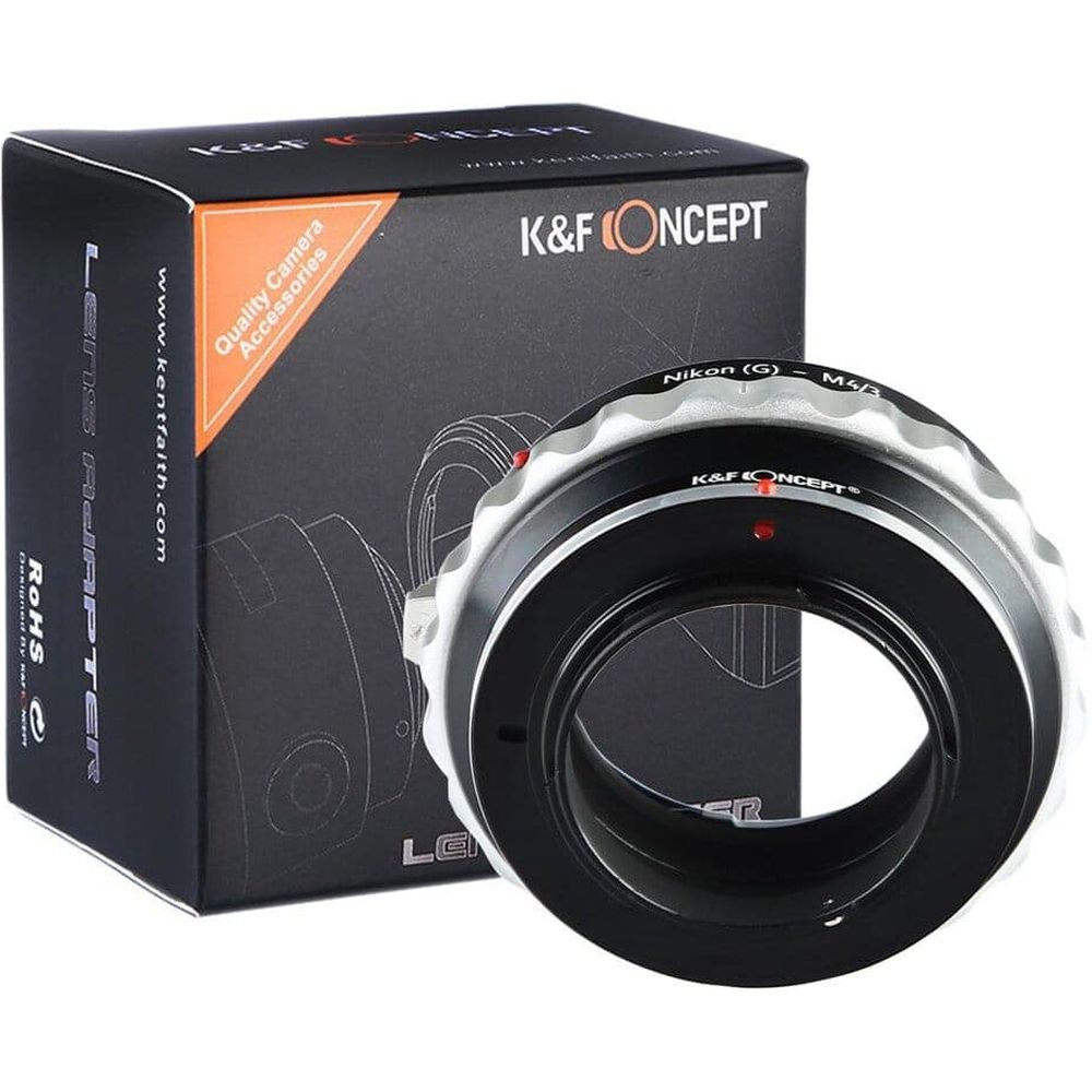 K&F Lens Adapter Nikon F (G-type) - Micro 4/3