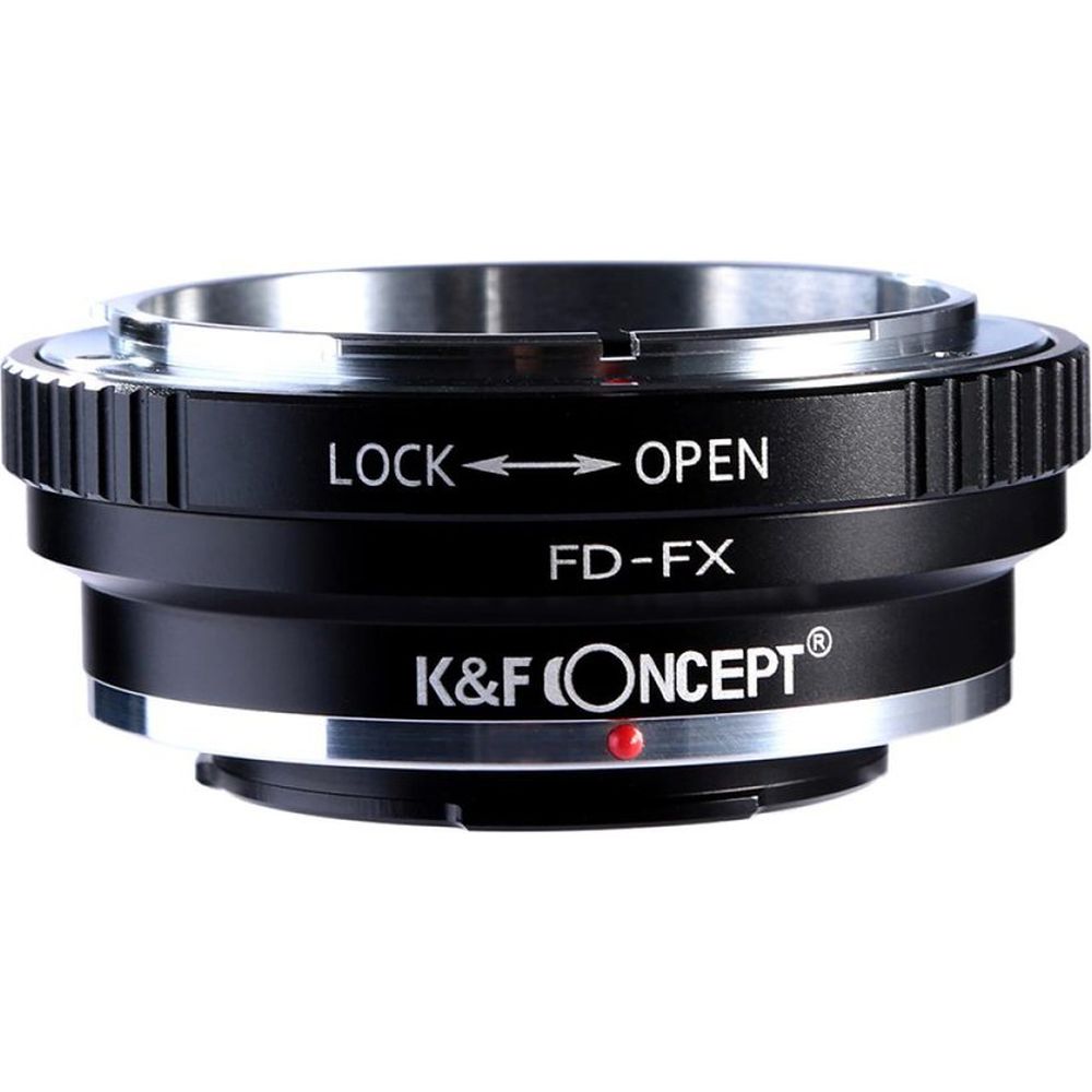 K&F Adattatore per obiettivo Canon FD - Fujifilm X