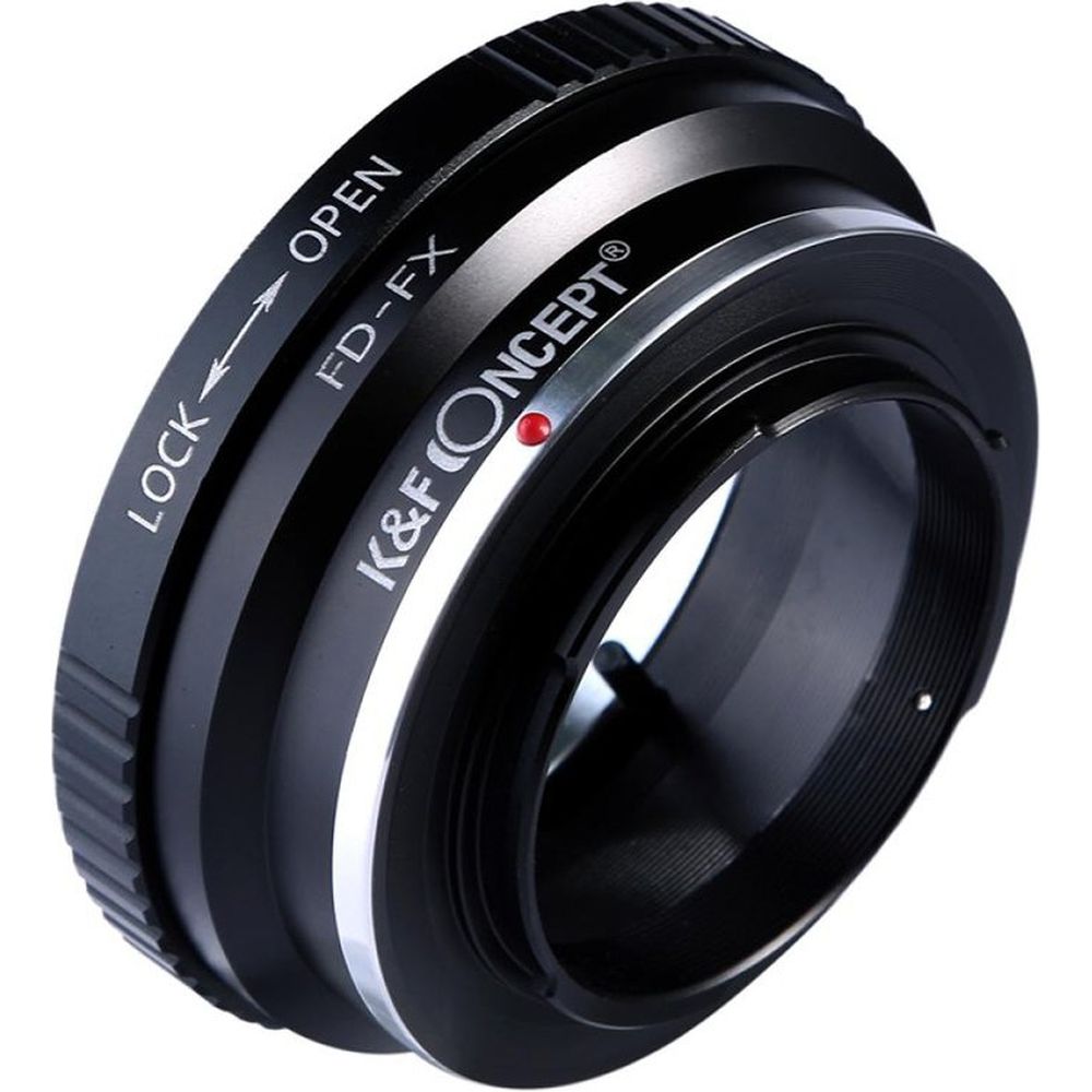K&F Adattatore per obiettivo Canon FD - Fujifilm X