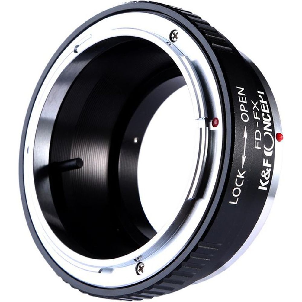 K&F Adattatore per obiettivo Canon FD - Fujifilm X