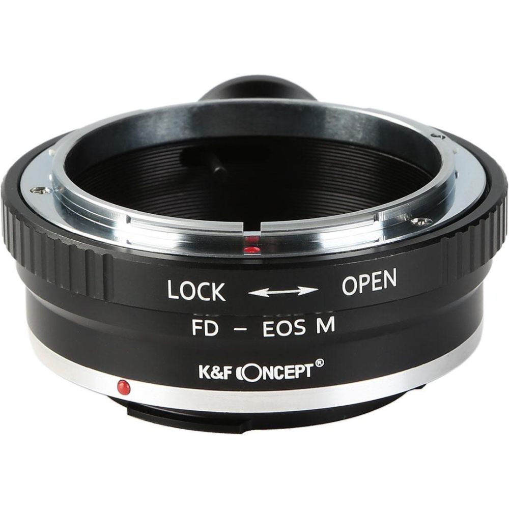 K&F Obiettivo Adattatore Canon FD - Canon EF-M (1/4" treppiede-attacco)