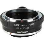 K&F Obiettivo Adattatore Canon FD - Canon EF-M (1/4" treppiede-attacco)