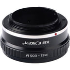 K&F Obiettivo Adattatore M42 - Canon EF-M (con 1/4" treppiede-attacco)