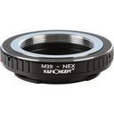 Adattatore per obiettivo K&F M39 - Sony E-Attacco
