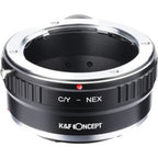 K&F Obiettivo Adattatore Contax Yashica - E-Attacco con treppiede-attacco