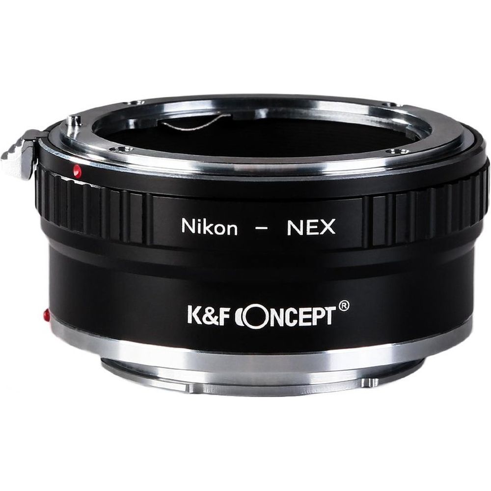 K&F Adattatore per obiettivo Nikon F - Sony E-Attacco