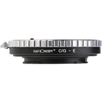Adattatore per obiettivo K&F Contax G - Sony E-Attacco