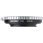 K&F Lens Adapter Contax G - Canon EOS M (EF-M)
