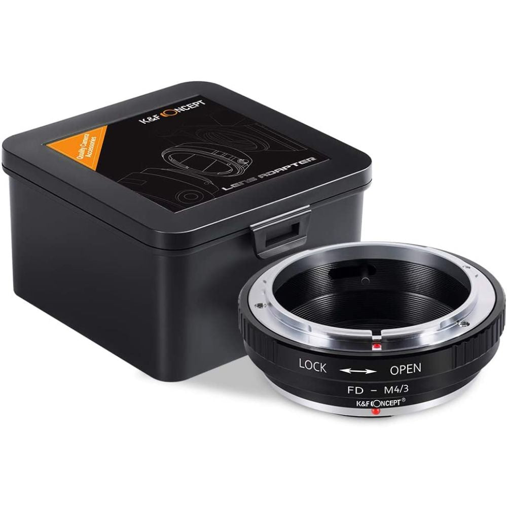 Adattatore per obiettivo K&F Canon FD - Micro 4/3 (PRO)