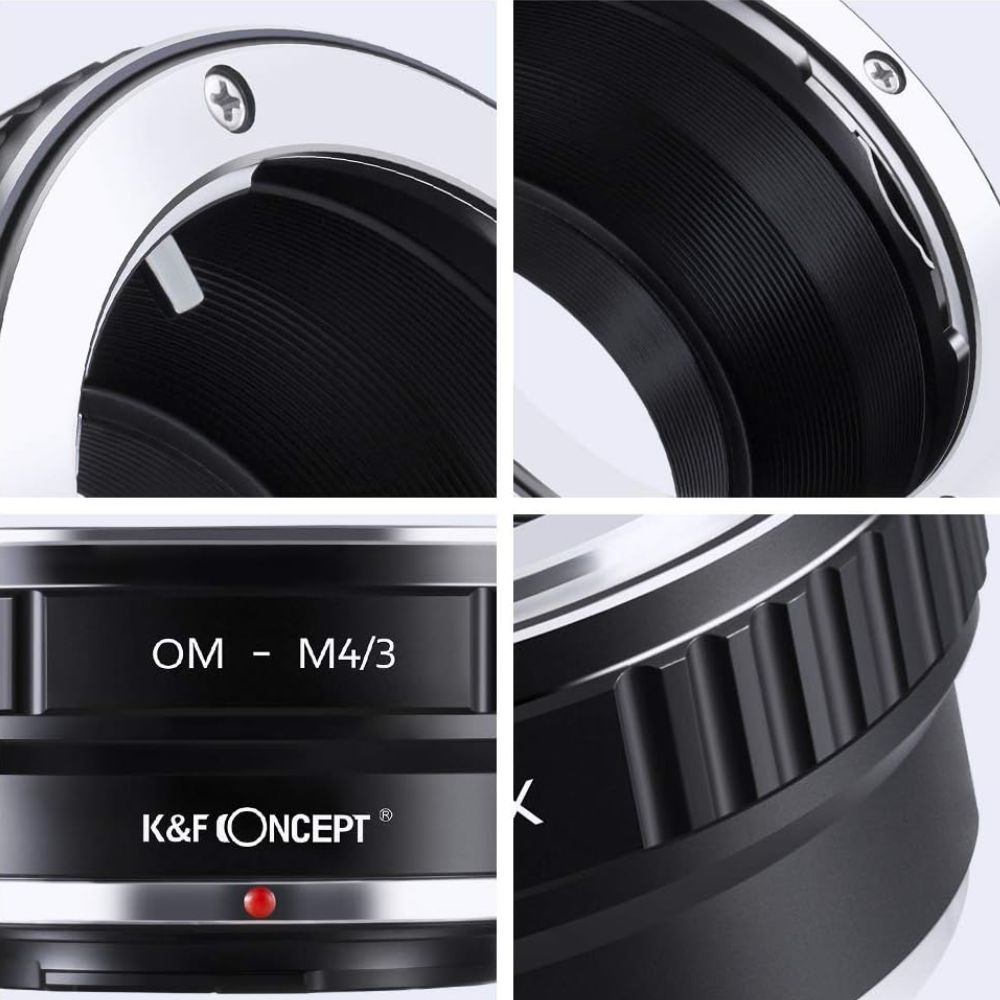 K&F Adattatore per obiettivo Olympus OM - Micro 4/3 (PRO)