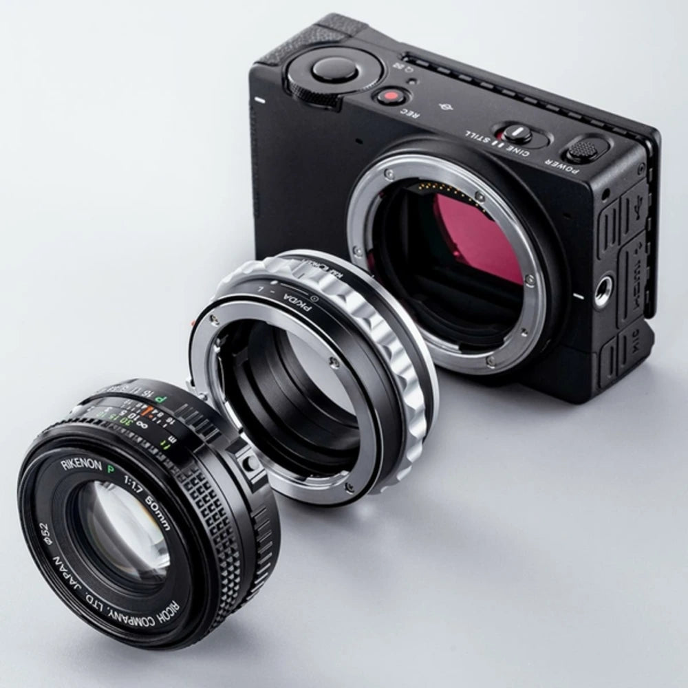 K&F Lens Adapter Pentax K/DA - Leica L