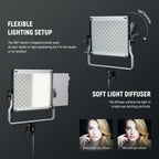 Neewer 660 PRO II 2x 50W RGB LED light kit incl. stands and carry bag