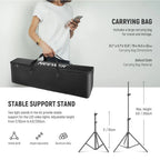 Neewer 660 PRO II 2x 50W RGB LED light kit incl. stands and carry bag