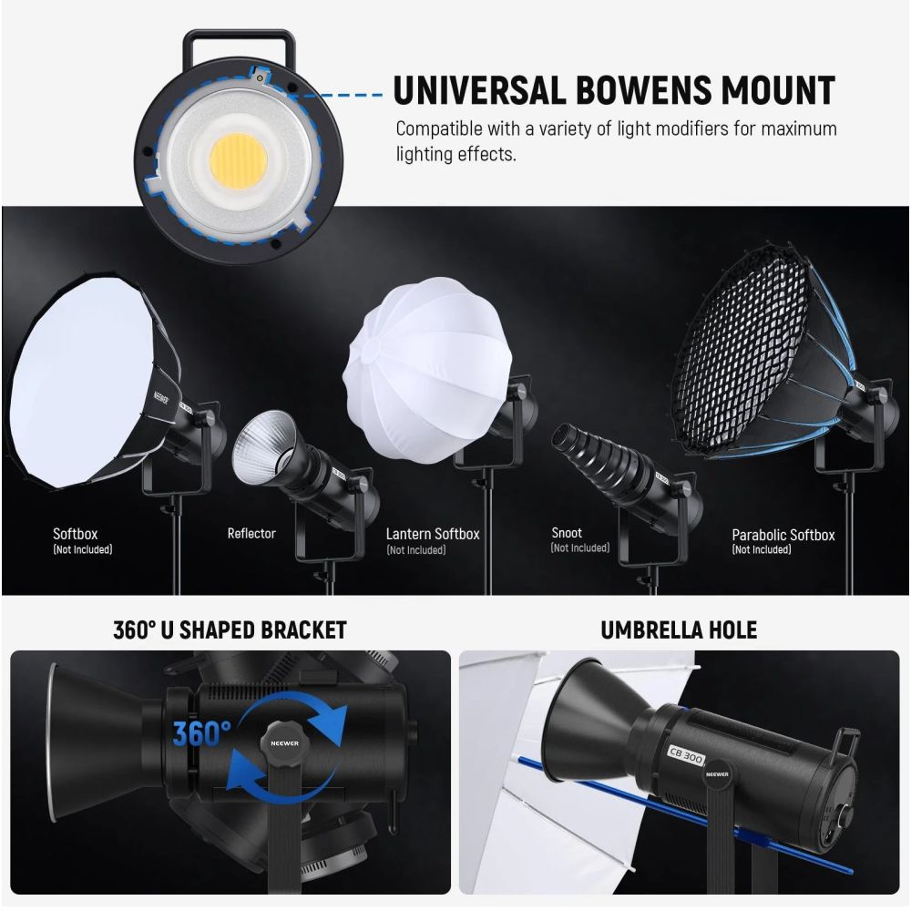 Luce LED bicolore Neewer CB300B 320W