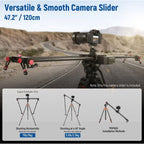 Neewer ER1-120 motorized wireless carbon fiber camera slider