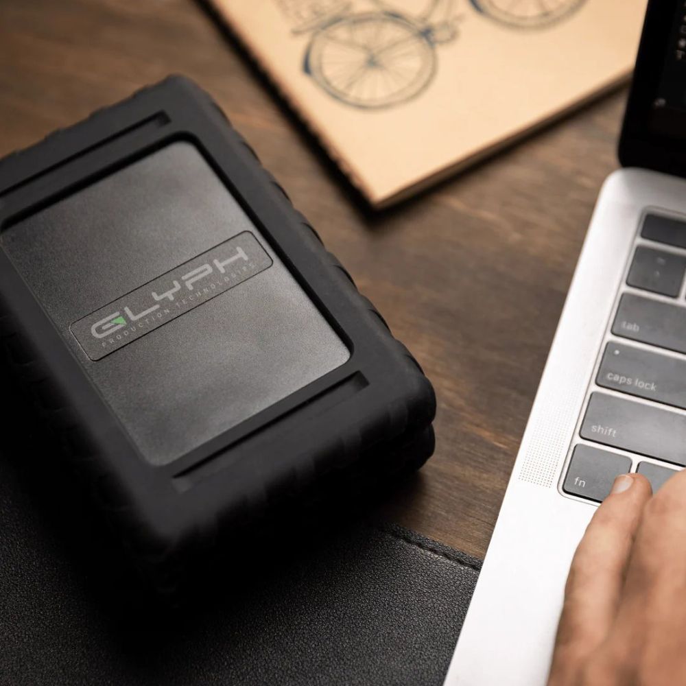 Glyph Blackbox Plus, 4 TB alimentato tramite bus, SSD, USB-C (3.2, Gen2)