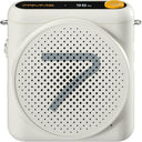 Altoparlante per presentazioni 7Ryms con cuffie wireless - Bianco