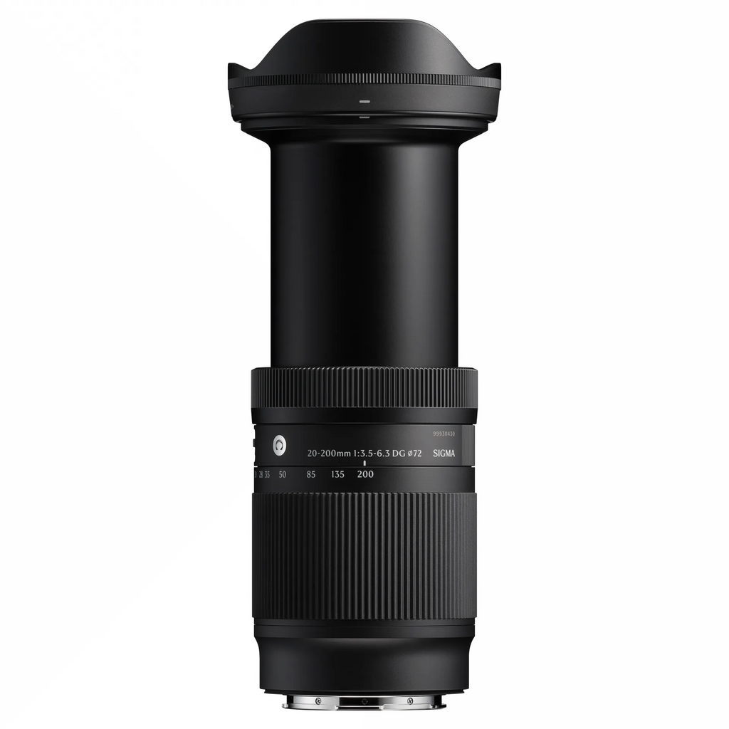 Sigma 20-200mm f/3.5-6.3 DG Contemporary Sony E-attacco