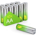 Confezione blister da 10 batterie alcaline GP Super AA da 1,5 V