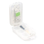 Bubblebee The Mic Hiding Kit Per Sennheiser ME 2-II, Nero e Bianco