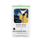 Bubblebee The Outdoor Mic Kit Per Sennheiser ME 2-II, Nero