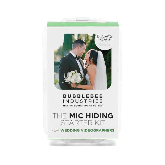 Bubblebee The Mic Hiding Starter Kit Per Wedding Videographers: Runaway Vows Collab
