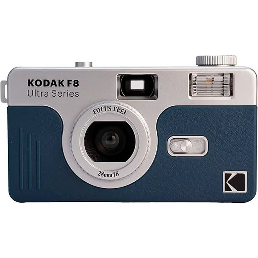 Fotocamera analogica riutilizzabile Kodak 35mm f/8 blu